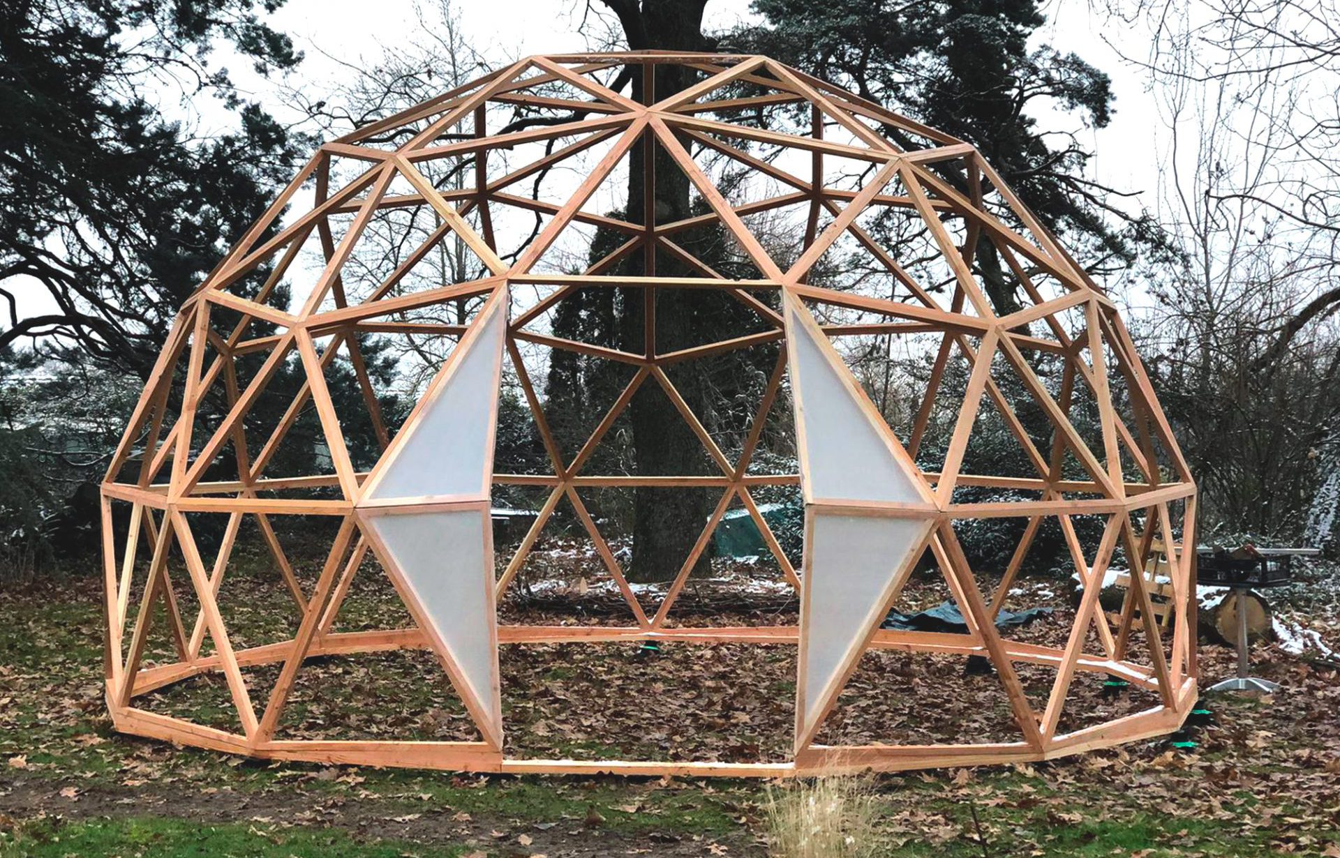 Un dôme fabriqué par Dôme et Scie